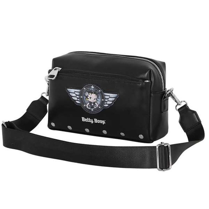 KARACTERMANIA Sac à Bandoulière Motor Love Betty Boop Noir