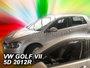 Heko Déflecteurs de fenêtre pour Volkswagen Golf VII Variant 5D 2012-2020 (Avant uniquement)