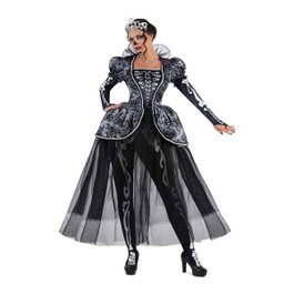 My Other Me Déguisement Reine des Catacombes avec Tiare, Robe et Collants - Taille M