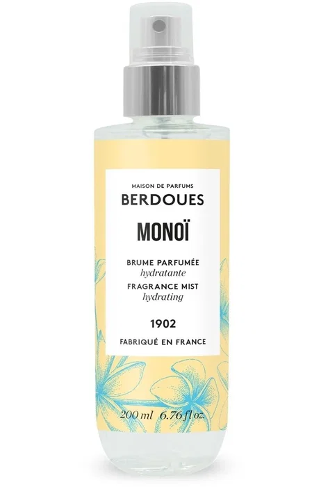 Parfums Berdoues Monoi Spray parfumé pour femmes 200 ml Parfums Berdoues Monoi Spray parfumé pour femmes 200 ml
