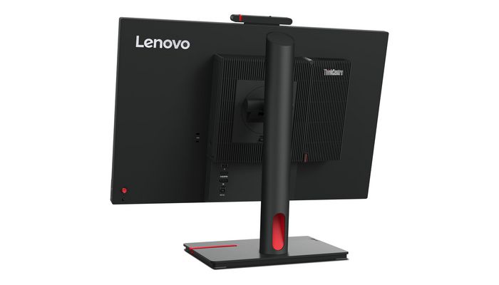 Lenovo TIO 24 Gen 5 - Écran PC tout-en-un 23.8" IPS FHD (1920x1080) avec webcam 1080p, micro, haut-parleurs et ThinkShutter pour collaboration