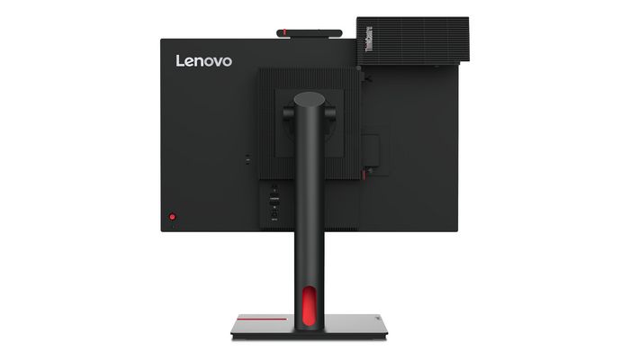 Lenovo TIO 24 Gen 5 - Écran PC tout-en-un 23.8" IPS FHD (1920x1080) avec webcam 1080p, micro, haut-parleurs et ThinkShutter pour collaboration