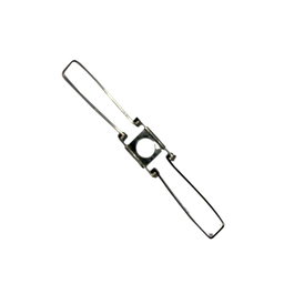 Lot de 10 ressorts pinces pour abat-jour 10 cm en métal