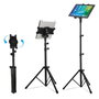 CoreParts Support Trépied pour Tablettes Universel (24 à 37 cm) - Réglable de 55 à 150 cm - Charge max. 1.2 kg