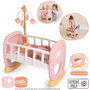 Smoby Berceau à barreaux Baby Nurse avec système de bascule