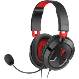 Turtle Beach Recon 50PC TBS-6003-02 - Casque Gaming Multiplateforme avec Écouteurs 40 mm et Micro Amovible - Compatible PC, Mac, Tablettes et Mobiles