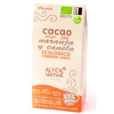 ALTERNATIVA 3 Cacao au Cacao avec Orange et Cannelle Bio 125 g ALTERNATIVA 3 Cacao au Cacao avec Orange et Cannelle Bio 125 g