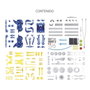 DEQUBE Kit Robotique 12 en 1 à Énergie Solaire et Hydraulique - Jouet Éducatif STEM pour Construire 12 Modèles Différents (Dinosaure, Scorpion...) - Pour Enfants de 8 Ans et Plus