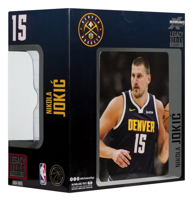 McFarlane Toys Figurine Nikola Jokic (Denver Nuggets) NBA Legacy Series #2