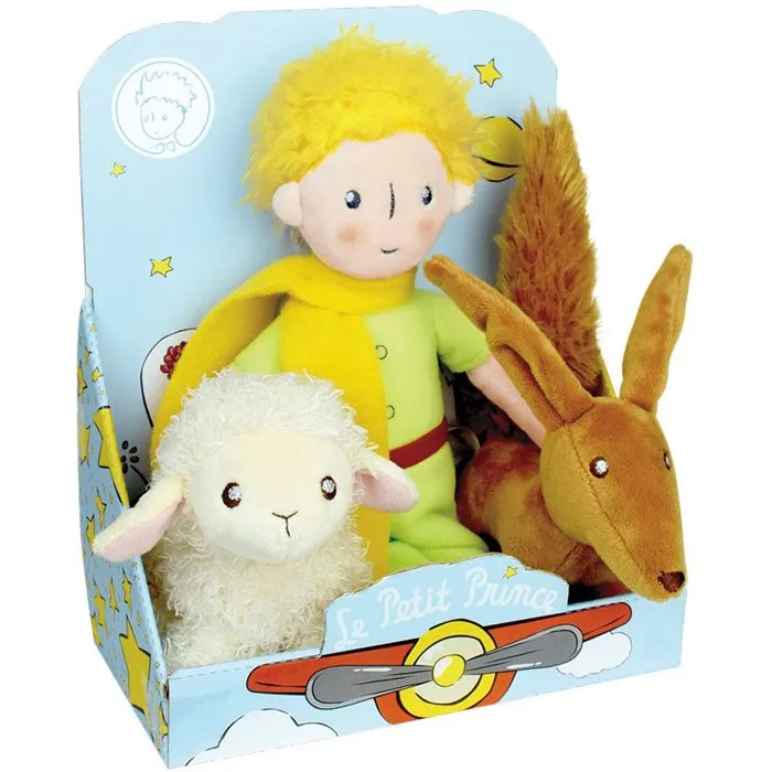 Jemini Coffret de 3 peluches Le Petit Prince Jemini Coffret de 3 peluches Le Petit Prince