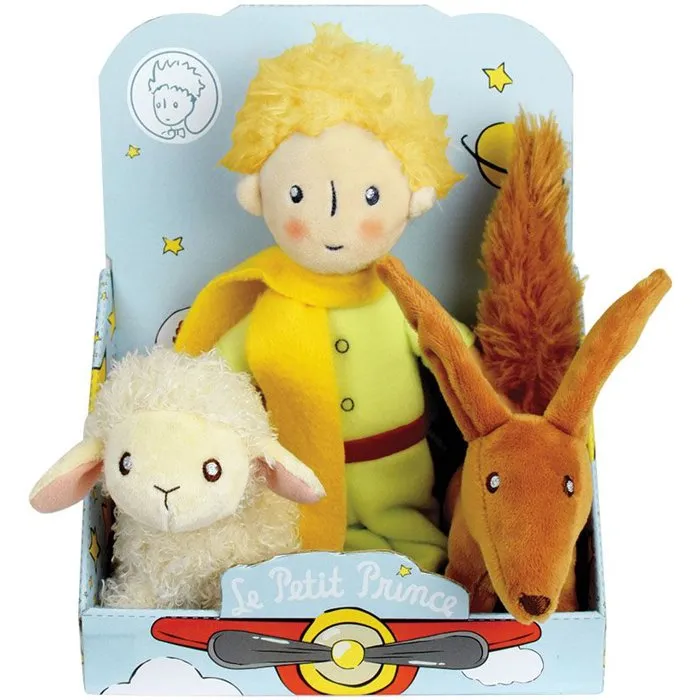 Jemini Coffret de 3 peluches Le Petit Prince Jemini Coffret de 3 peluches Le Petit Prince