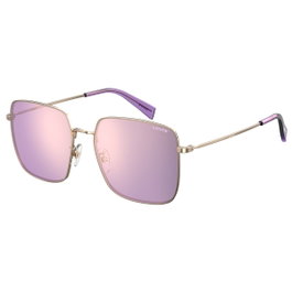 Levi'S LV-1007-S-000-13 Lunettes de soleil Doré rose et Violet