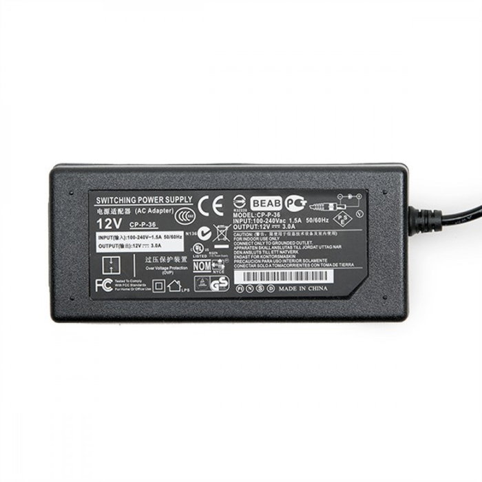 Transformateur LED 36W 230VAC/12VDC IP20 Transformateur LED 36W 230VAC/12VDC IP20