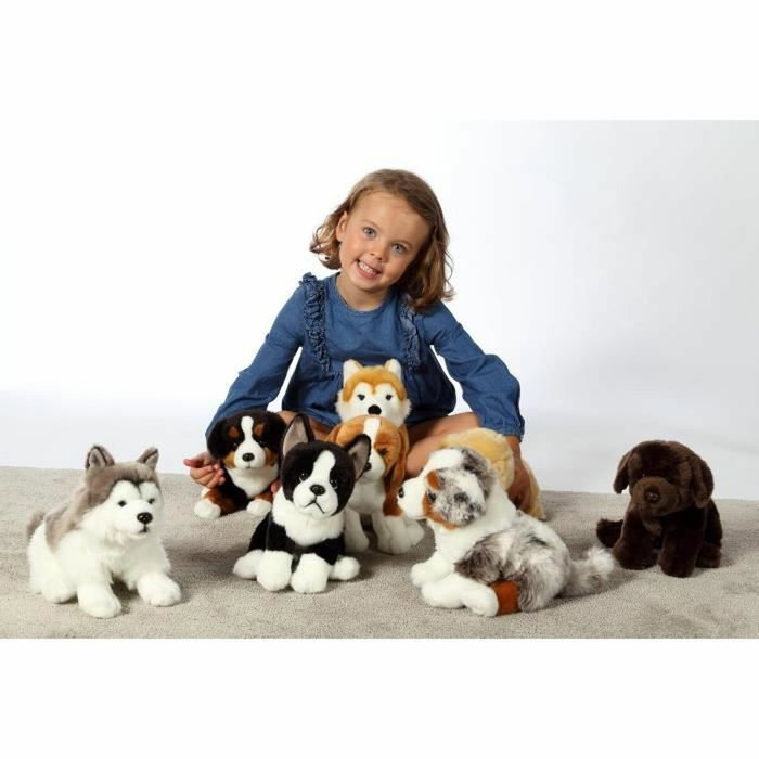 Gipsy Toys Chien Berger Australien Assis - 25 cm