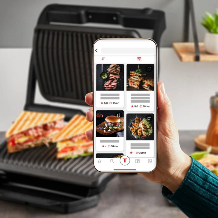 Tefal GC 7178 Optigrill+ Upgrade Black Matte Tefal GC 7178 Optigrill+ Upgrade Black Matte