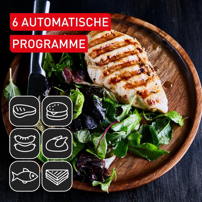 Tefal GC 7178 Optigrill+ Upgrade Black Matte Tefal GC 7178 Optigrill+ Upgrade Black Matte