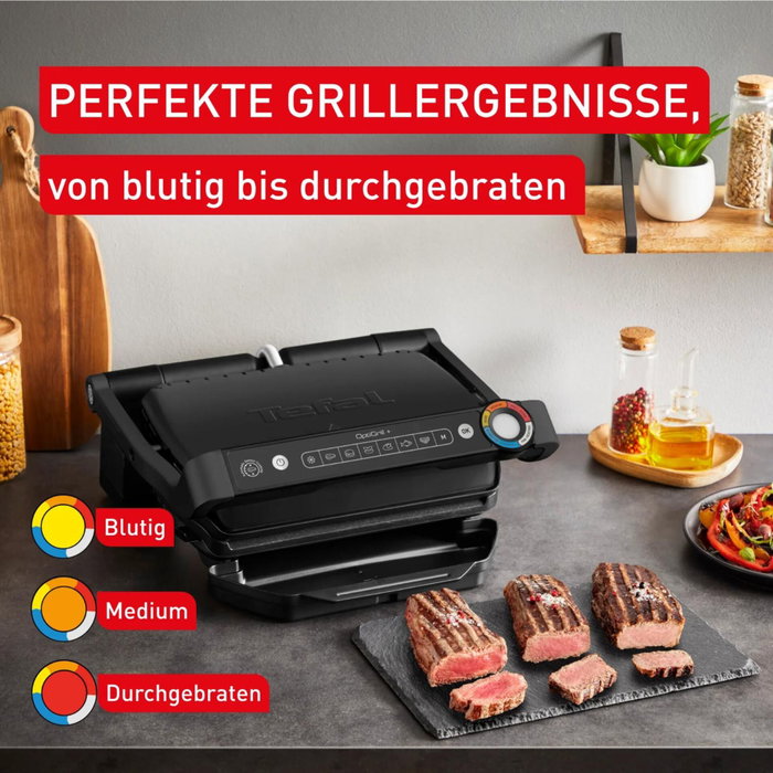 Tefal GC 7178 Optigrill+ Upgrade Black Matte Tefal GC 7178 Optigrill+ Upgrade Black Matte