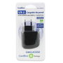 Coolbox UX-2 Chargeur Mural 5V 2 Ports USB 2.0 Noir