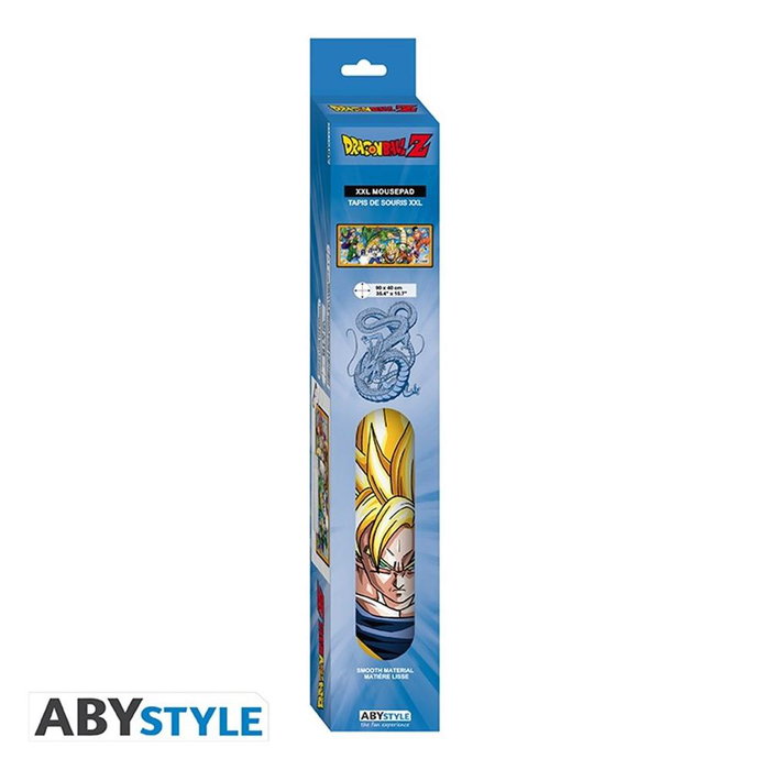 ABYstyle Tapis de souris Dragon Ball XXL 90x40cm Goku Cell Antidérapant
