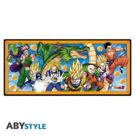 ABYstyle Tapis de souris Dragon Ball XXL 90x40cm Goku Cell Antidérapant