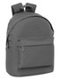 Safta Kappa Basics Sac à dos pour ordinateur portable 14.1 pouces - Gris - 31x41x16 cm