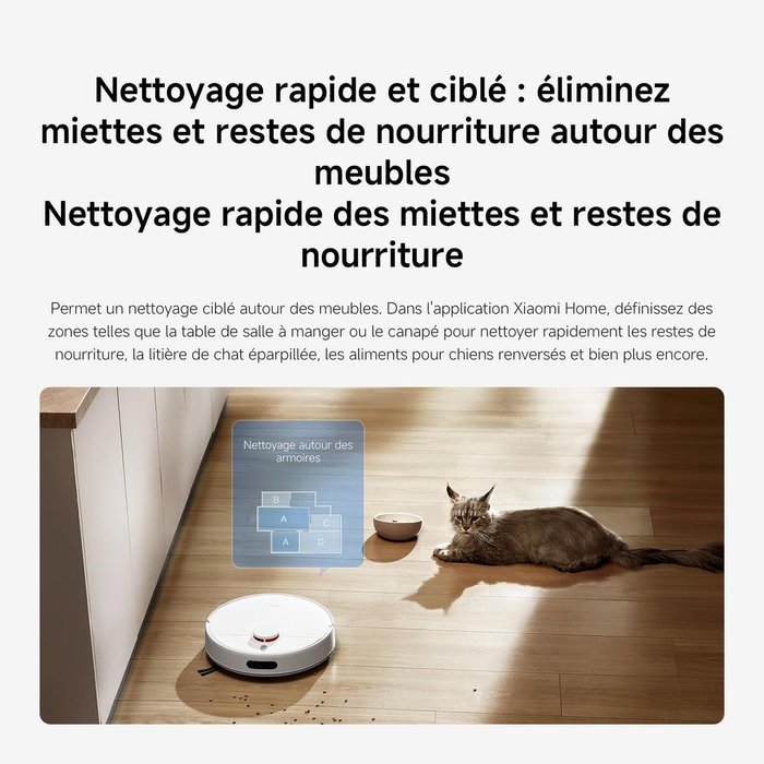 Xiaomi Robot Vacuum Cleaner H40 EU blanc