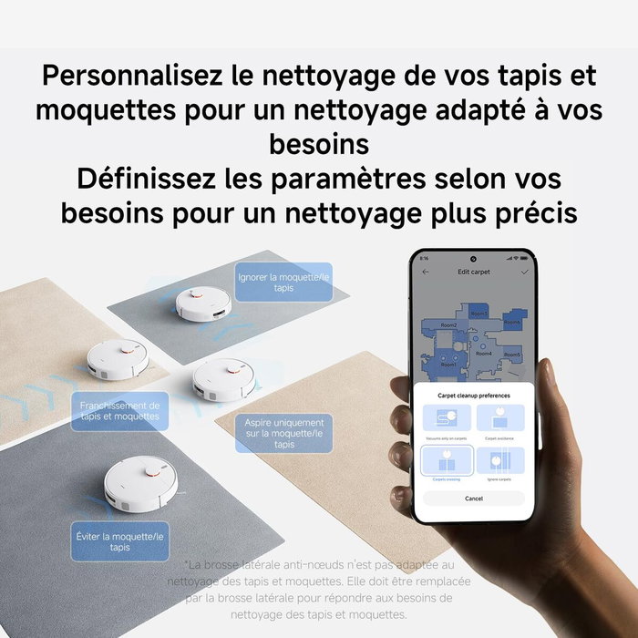 Xiaomi Robot Vacuum Cleaner H40 EU blanc