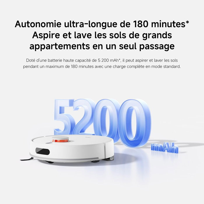 Xiaomi Robot Vacuum Cleaner H40 EU blanc