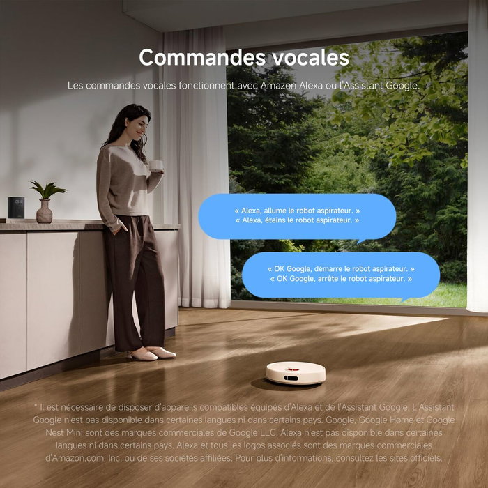 Xiaomi Robot Vacuum Cleaner H40 EU blanc