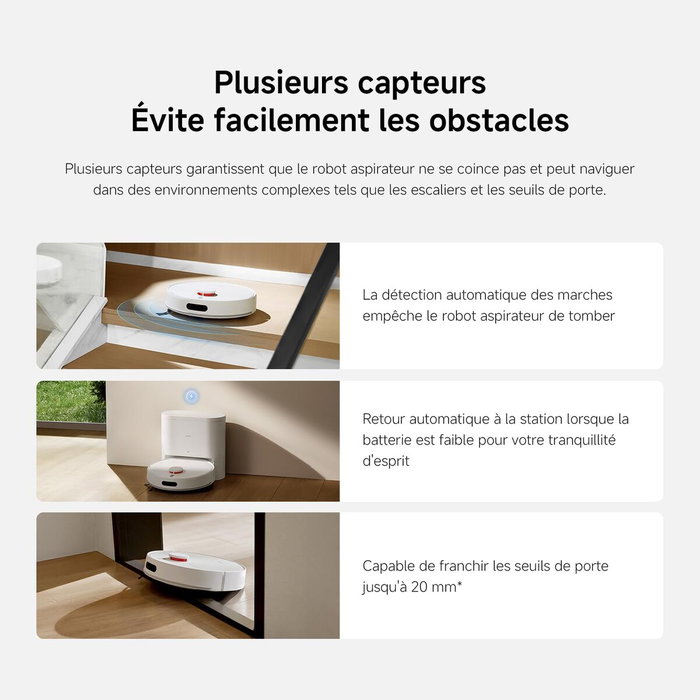 Xiaomi Robot Vacuum Cleaner H40 EU blanc