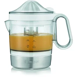 Severin CP3535 Presse-agrumes électrique blanc 1L avec 2 cônes amovibles