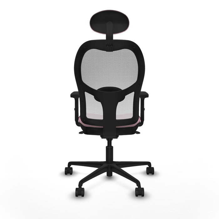 Piqueras y Crespo Chaise de Bureau 2D036N1 Rose avec Appui-tête Piqueras y Crespo Chaise de Bureau 2D036N1 Rose avec Appui-tête