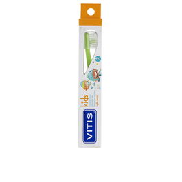 Vitis Brosse à Dents Enfant 3 ans et +, Filaments Souples, Capuchon Protecteur, 1 unité