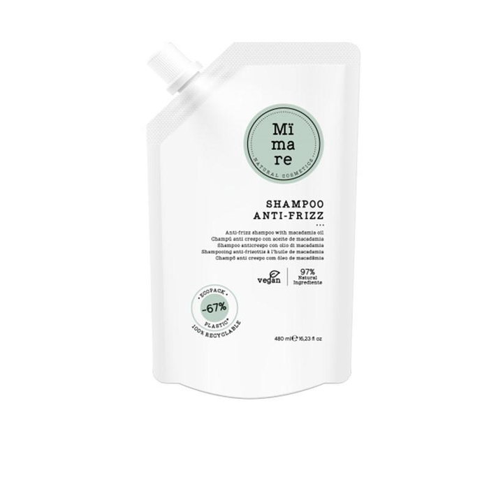 Mimare Shampoing Disciplinant Anti-Frisottis 480 mL, avec Huile de Macadamia, pour Cheveux Secs et Frisés Mimare Shampoing Disciplinant Anti-Frisottis 480 mL, avec Huile de Macadamia, pour Cheveux Secs et Frisés