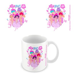 PYRAMID Taza Saja Boys Graphic KPop Demon Hunters 325ml