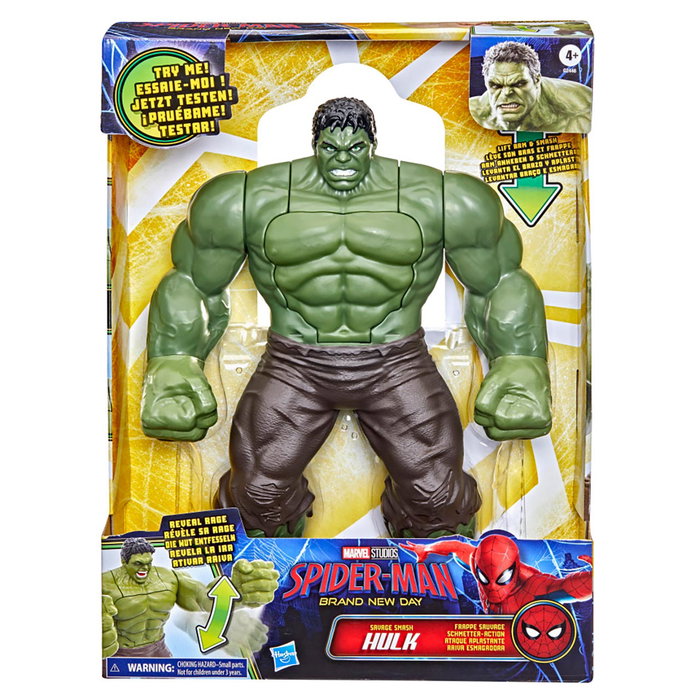 HASBRO Figurine Marvel Hulk Smash 2-en-1 HASBRO Figurine Marvel Hulk Smash 2-en-1