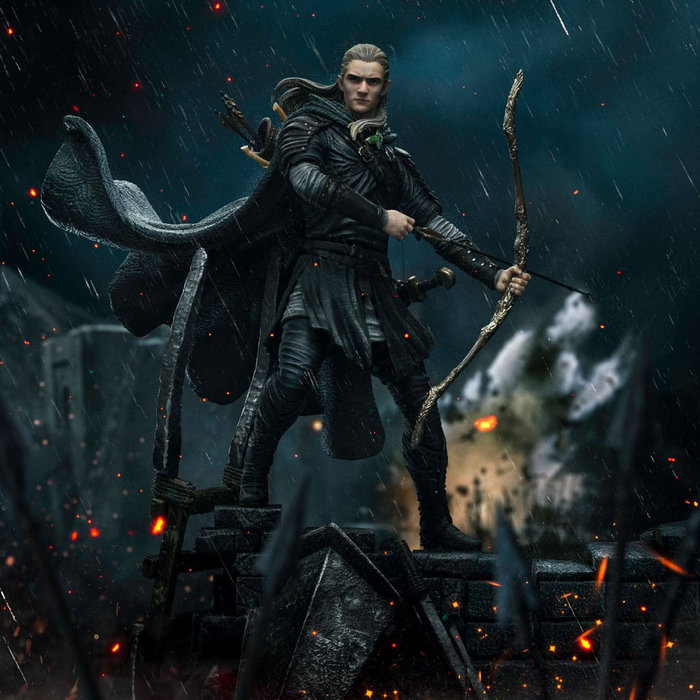 Le Seigneur des Anneaux statuette 1/10 Art Scale Legolas Unleashed 29 cm Le Seigneur des Anneaux statuette 1/10 Art Scale Legolas Unleashed 29 cm