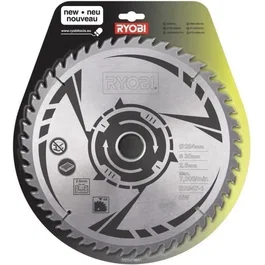 Ryobi SB254T48A1 Lame Carbure 48 dents Diamètre 254 mm Alésage 30 mm Compatible EMS254L RTS1800 RTMS1800