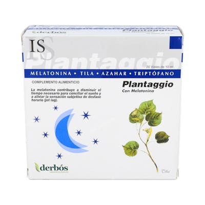 DERBOS PLANTAGGIO IS 20 Vials de 10 ml