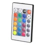 Projecteur LED RGBW 20W avec Télécommande, Tension 150-265V, Protection Surtension 2kV, Classe I, SMD2835, Angle 120°, IP65, Polycarbonate