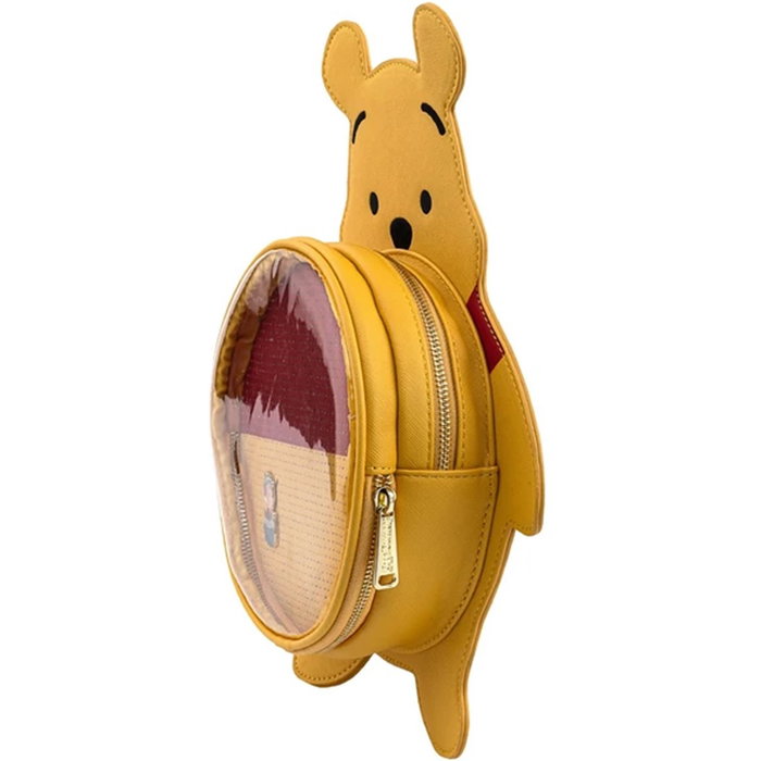 Loungefly Disney Winnie The Pooh Mochila Collectionneur Pin Cuir Végétalien 28x35x7.5cm
