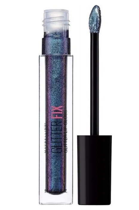 Maybelline Glitter Fix Gloss à lèvres 75, Nuits brumeuses Maybelline Glitter Fix Gloss à lèvres 75, Nuits brumeuses