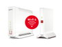 FRITZ! Kit Wi-Fi Mesh Set 4060 + 3000 AX INT, Routeur de bureau/mural, Wi-Fi 6 Tribande 6000 Mbit/s, 4x4, blanc