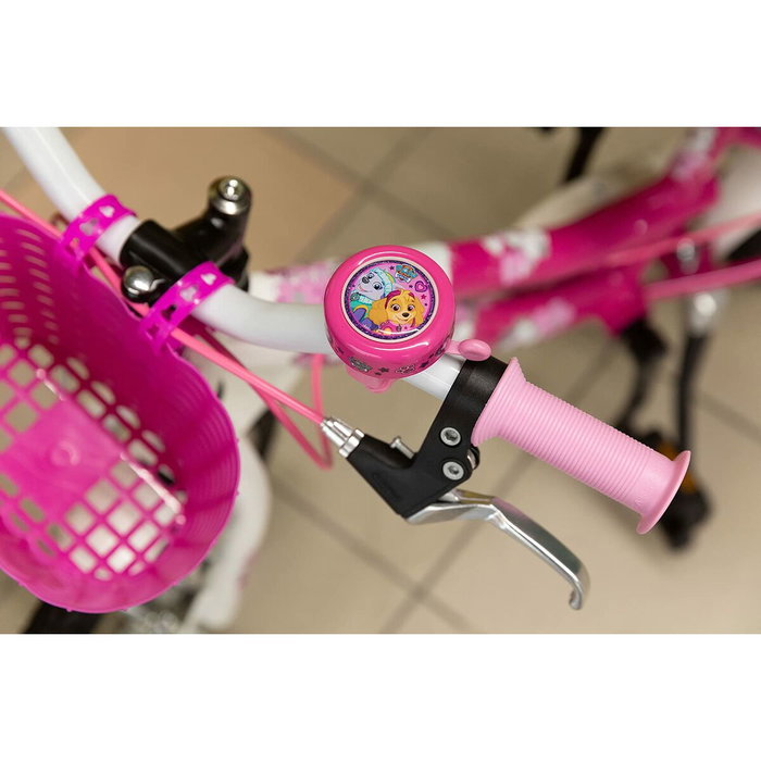 Licensing Sonnette enfant pour vélo The Paw Patrol Rose