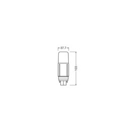 Ledvance Lampe LED DULUX G24d 5,5W 640Lm 3000K