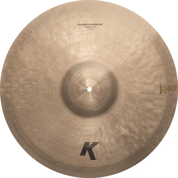 Zildjian Symphonic 22" K Klassisch - Medium Heavy Platine Orchestrale