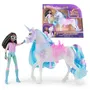 Spin Master - Figurines L'École des Licornes - Layla et Glacier - Coffret avec 5 accessoires - Jeu enfant dès 4 ans