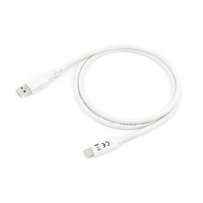 Equip Câble USB 3.2 Type C vers USB A Mâle Blanc 1m - Réf. EQ128363