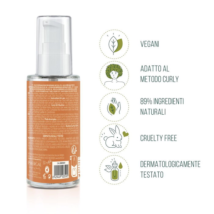 Naturtint Huile réparatrice définissante pour boucles CURLY 50 ml