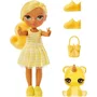 Rainbow High - Poupée Rainbow High Littles 15cm avec animal de compagnie - Jaune - Pour enfants à partir de 4 ans